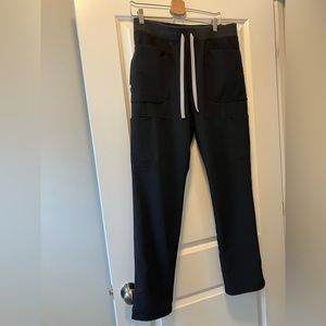 Figs Skinny Scrub Pants, “Nepal style” Size Large Tall, in Black, Barely worn!